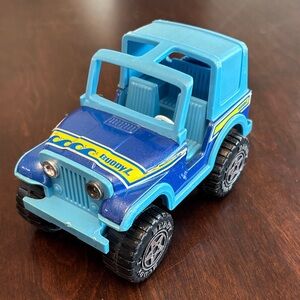 Vintage Blue Buddy L 70’s Off-Road Toy Jeep